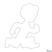 දුවනවා මුද්‍රණය කළ හැකි වර්ණ පිටු